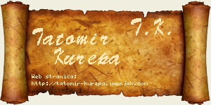 Tatomir Kurepa vizit kartica